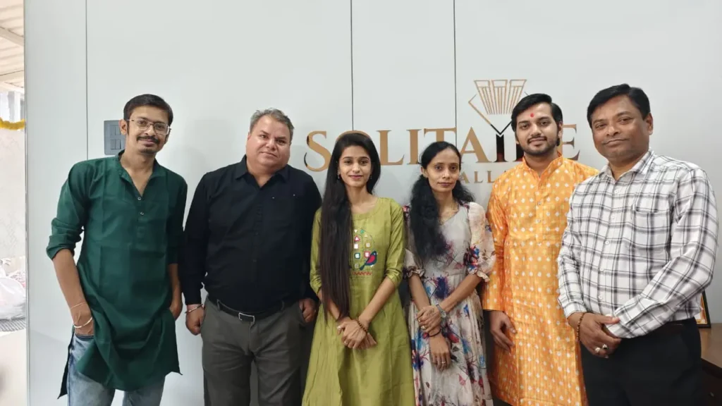 Team in Traditional Wear